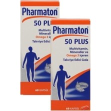 Pharmaton 50 Plus 60 Kapsül 2 Kutu