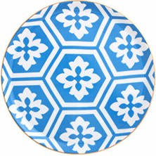 Porland Morocco 28 cm Mavi Tabak