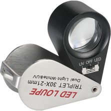 Auvc 30X Mini Multi-Fonksiyonel El LED Kuyumcu Büyüteç Taşınabilir (Yurt Dışından)