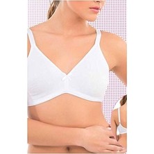 Imer 2237 Dikişsiz Penye Sütyen Cream