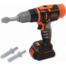 Smoby 7600360176 Smoby, Black+Decker Mekanik Matkap / 3-7 Yaş