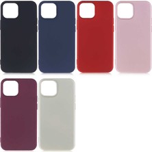 Case 4U Apple iPhone 13 Kılıf Klasik Mat Renkli Yumuşak Premier Silikon Altın