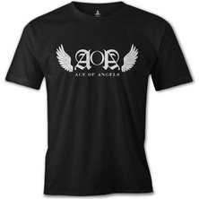 Lord T-Shirt Aoa - Wings Siyah Erkek Tshirt