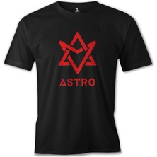 Lord T-Shirt Astro - Logo Siyah Erkek Tshirt