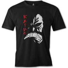 Lord T-Shirt One Piece - Kaido Siyah Erkek Tshirt