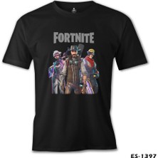 Lord T-Shirt Fortnite - Weapons Siyah Erkek Tshirt