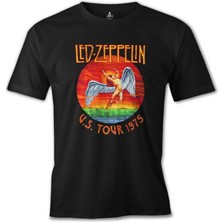 Lord T-Shirt LED Zeppelin - Us Siyah Erkek Tshirt