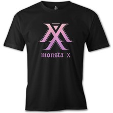 Lord T-Shirt Monsta x - Mx Siyah Erkek Tshirt