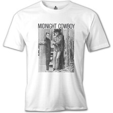 Lord T-Shirt Midnight Cowboy Beyaz Erkek Tshirt