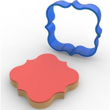 Pastaland Kare Çerçeve Polikarbon Kurabiye Kalıbı