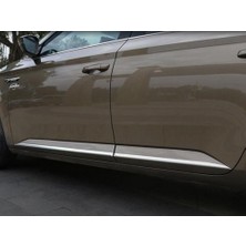 Skoda Superb Krom Yan Kapı Çıtası 4 Parça 2016-2019 Paslanmaz Çelik Süper B