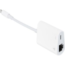 Techmaster iPhone iPad Lightning RJ45 Ethernet Gigabit Adaptörü Otg NK1035H