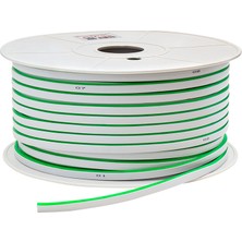 Powermaster Neon LED Şerit Yeşil 100 Metre 12 Volt (5,6*12,10MM)