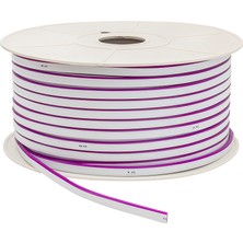 Powermaster Neon LED Şerit Mor 100 Metre 12 Volt (5,6*12,10MM)