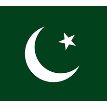 Bayrak Masa Üstü Pakistan Bayrağı 15X23CM - Sadece Bayrak