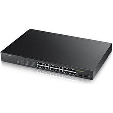 Zyxel GS1900-24HP V2 24PORT Gigabit 24XPOE  170W Yönetilebilir Switch