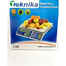 Teknika Elektronik Pilli Terazi Market Manav Terazi 40 kg