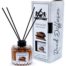 Lion Francesco Perfume Lion Francesco Reed Diffuser Chocolate Bambu Çubuklu Oda Kokusu 150 ml