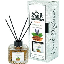 Lion Francesco Perfume Lion Francesco Reed Diffuser Amber & Patchouli Bambu Çubuklu Oda Kokusu 150 ml