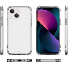 Blogy iPhone 13 Mini Crystal Fit Kılıf Crystal Clear