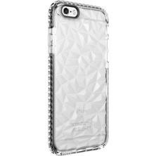 Coverzone iPhone 8 Uyumlu Kılıf Prizmatik Silikon Kılıf Siyah
