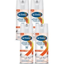 Activex Hijyenik Kumaş ve Yüzey Spreyi 400 ml x 4 Adet