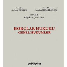 Borçlar Hukuku Genel Hükümler - Bilgehan Çetiner