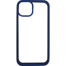 Nettech Apple iphone 13 Pro Max Uyumlu Space Lazer Seri Silikon Kılıf Mavi