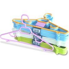 Zambak Eminhome Plastik Elbise Askısı 6 Lı