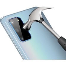 Canpay Samsung Galaxy S20 Plus Kamera Lens Koruyucu Esnek Kırılmaz Ince Nano Cam Filmi