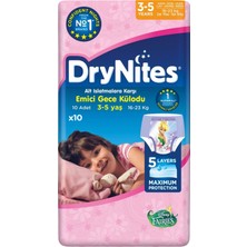 Drynites Emici Külot Kız 3-5 Yaş 16-23 KG90 9'lu
