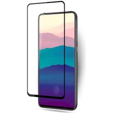 Canpay Samsung Galaxy A80 Ekran Koruyucu Full Tam Kaplayan Kavisli Tempered Cam
