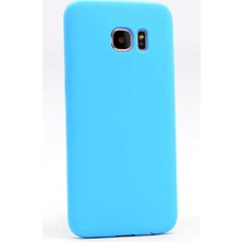 Canpay Samsung Galaxy S6 Kılıf Premium Serisi Elden Kaymaz Pürüzsüz Yumuşak Esnek