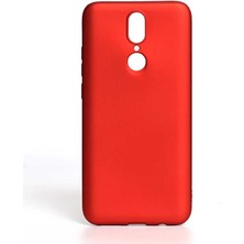 Canpay Vestel Venüs V7 Kılıf Premium Serisi Elden Kaymaz Pürüzsüz Yumuşak Esnek Kırmızı