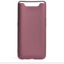 Canpay Samsung Galaxy A80 Kılıf Premium Serisi Elden Kaymaz Pürüzsüz Yumuşak Esnek