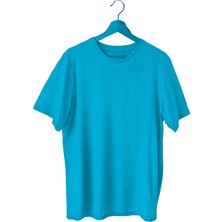 Bluu Basic T-Shirt Bisiklet Yaka