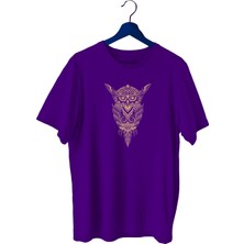Bluu Owlx Sporcu T-Shirt Bisiklet Yaka