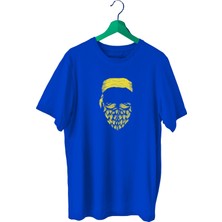 Bluu Arpix Sporcu T-Shirt Bisiklet Yaka