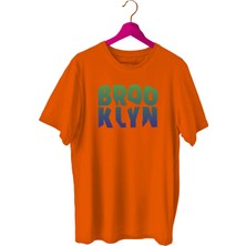 Bluu Brooq Sporcu T-Shirt Bisiklet Yaka