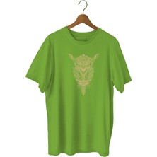 Bluu Owlx Sporcu T-Shirt Bisiklet Yaka