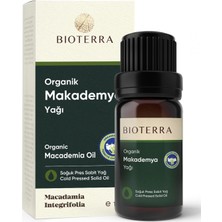 Bioterra Organik Makademya Yağı 10 ml (Macadamia)