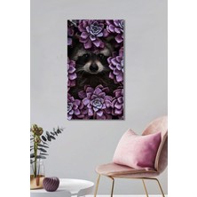 Bordo Sanat Bordosanat 70 x 125 cm Hayvan Dekoratif Duvar Kanvas Tablo