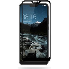 Canpay Xiaomi Mi 8 Lite Uyumlu Ekran Koruyucu Full Kavisli Tam Kaplayan 5d Hd Cam