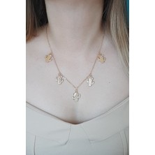 Dumledo Kaktüs Charm Kolye | Altın Renk