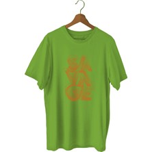 Bluu Savage Sporcu T-Shirt Bisiklet Yaka