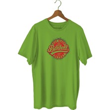 Bluu Barbell Sporcu T-Shirt Bisiklet Yaka