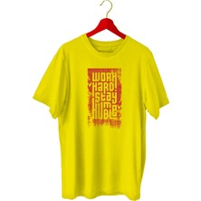 Bluu Hmblw Sporcu T-Shirt Bisiklet Yaka