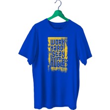 Bluu Hmblw Sporcu T-Shirt Bisiklet Yaka
