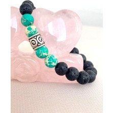 Crazy Takı Tasarım Lav ve Varisit Doğaltaş Bileklik