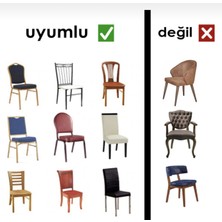 Nurlan 1 Adet Bal Peteği Desen Likra Kumaşlı Tüylenmez Yıkanabilir Sandalye Örtüsü Sandalye Kılıfı